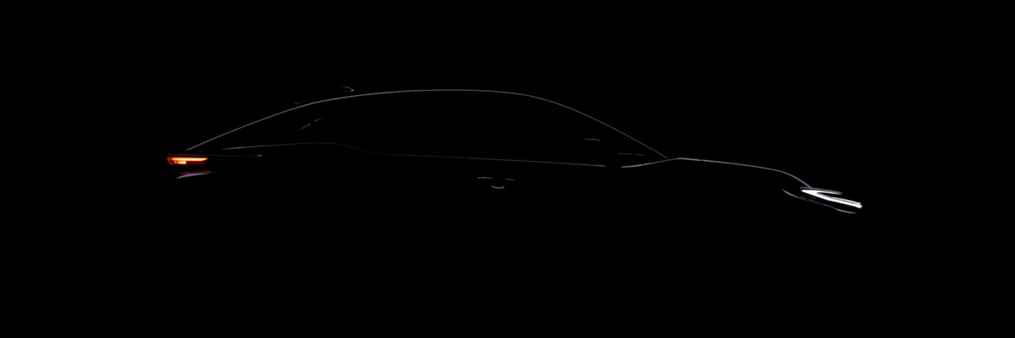 Toyota-elektrisch-coupemodel-zijaanzicht-silhouette-teaser